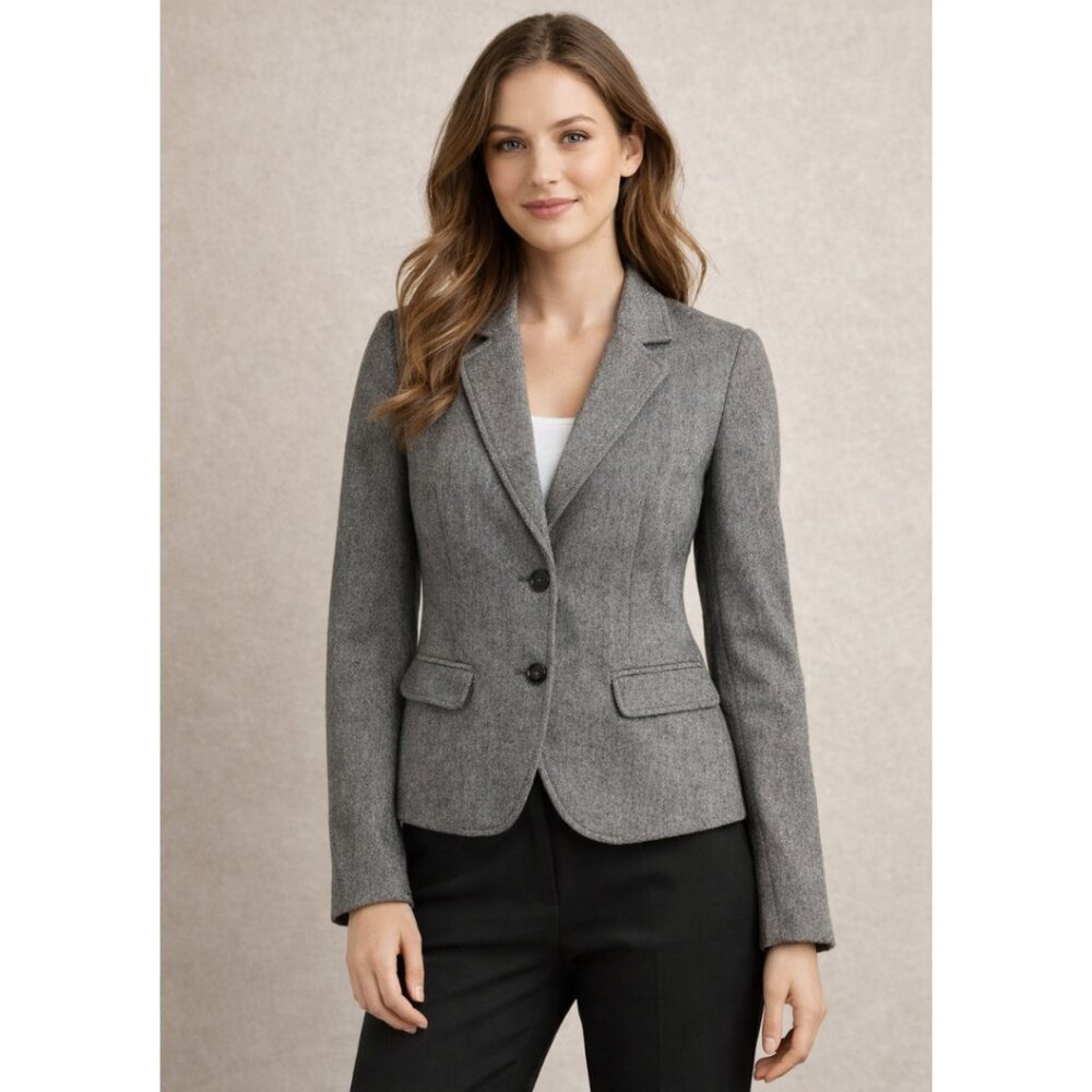 J.Crew Super 110s Herringbone Blazer